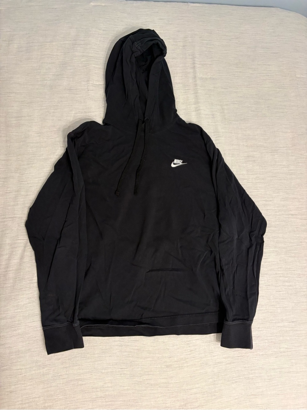 Nike Lightweight Black Pullover Hoodie Men’s Medium